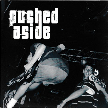 PUSHED ASIDE "S/T" 7" (Indecision) Blue/Black Splatter Vinyl
